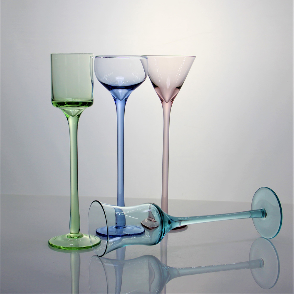Tall colored sake glasses JSC013