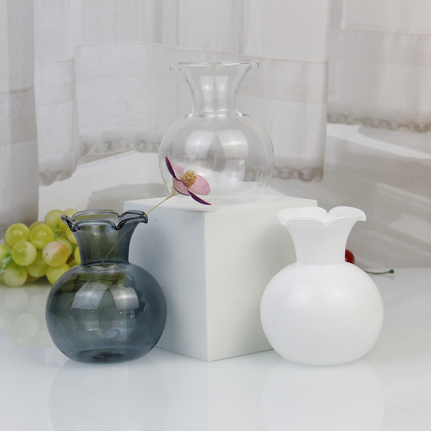 Vintage glass vases for wedding decoration HP653