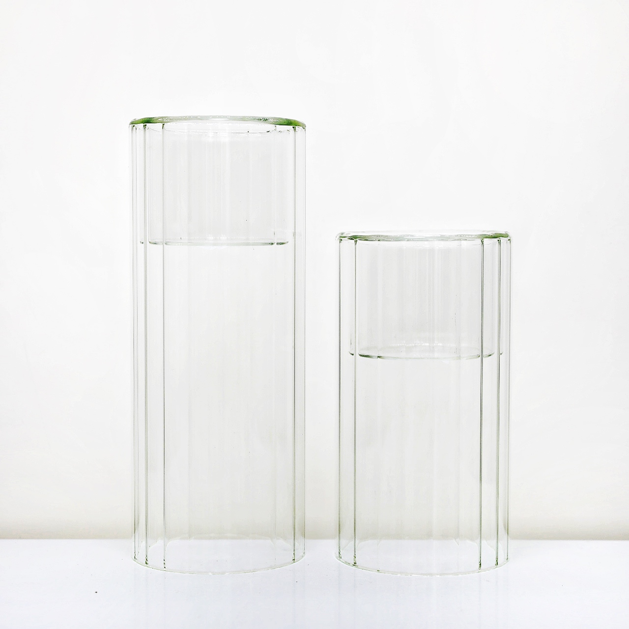 Tealight candle holder glass jar for home decoration ZT190