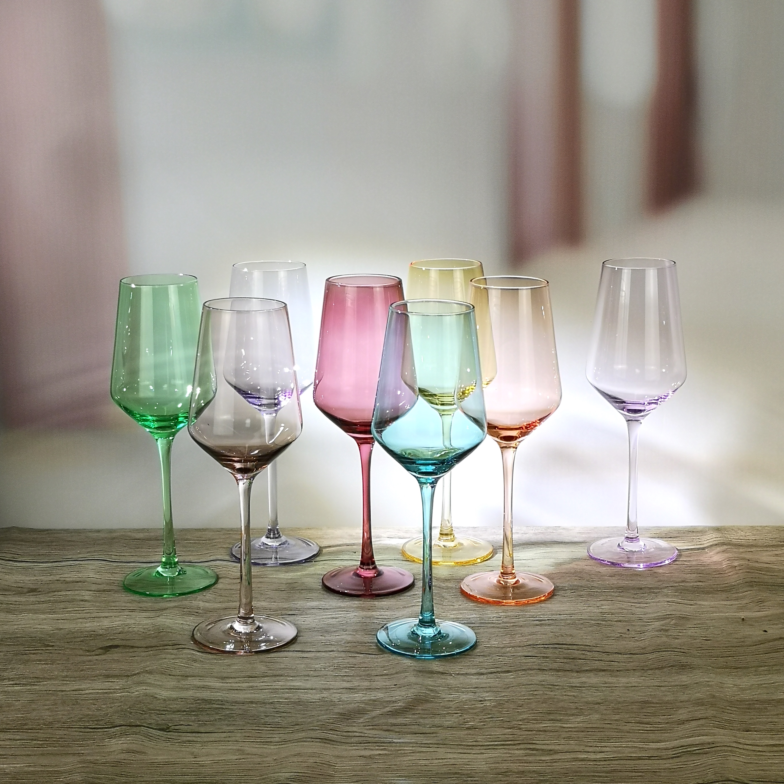 幻彩水晶玻璃高脚杯