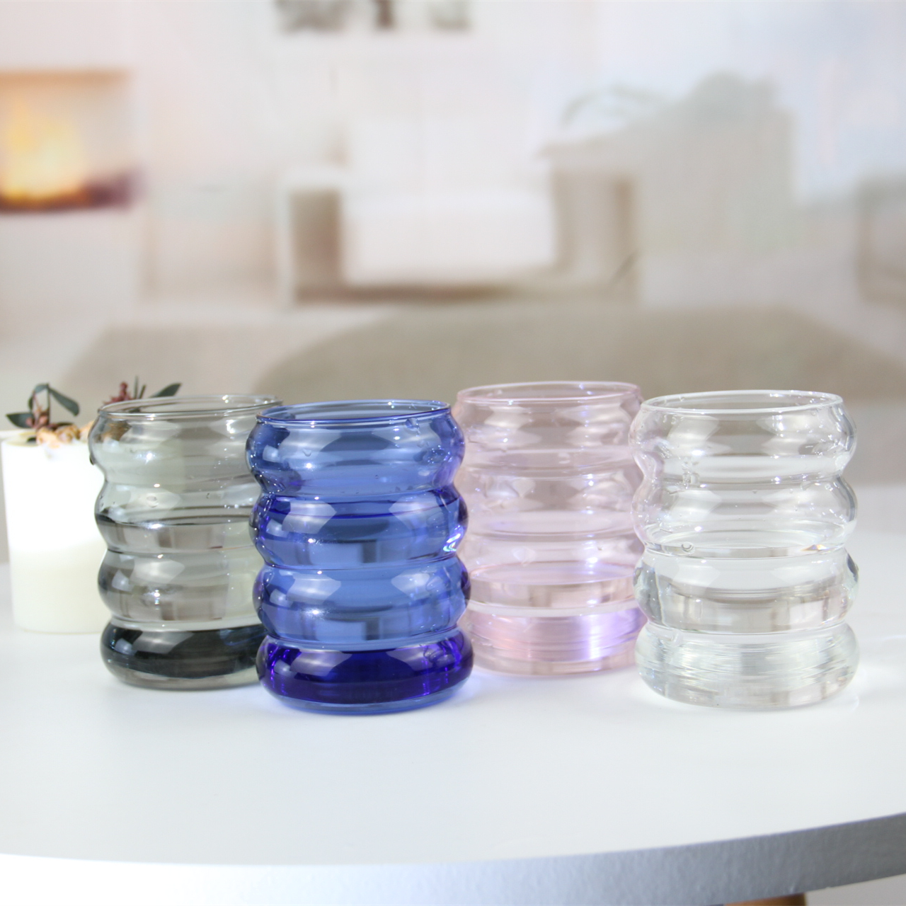 Glass Cup for Juice Iced Tea Coffee WG477