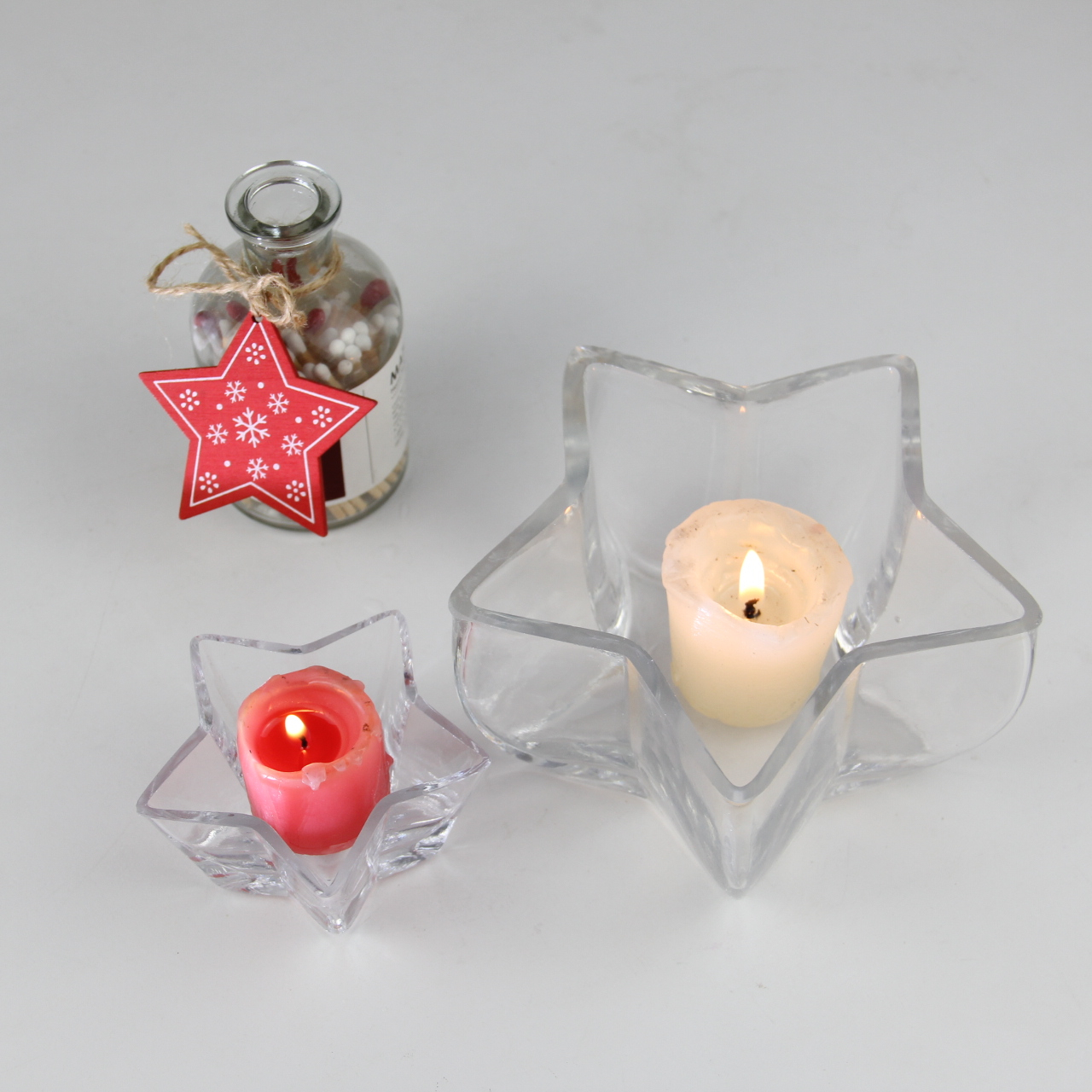 Five-pointed star shaped candle bowl ZT269
