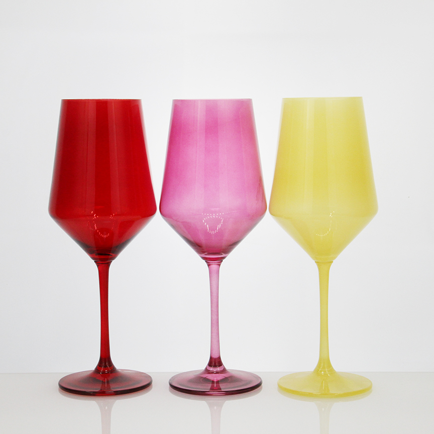 Colored Wine Glass goblet wine glasses CXW1629