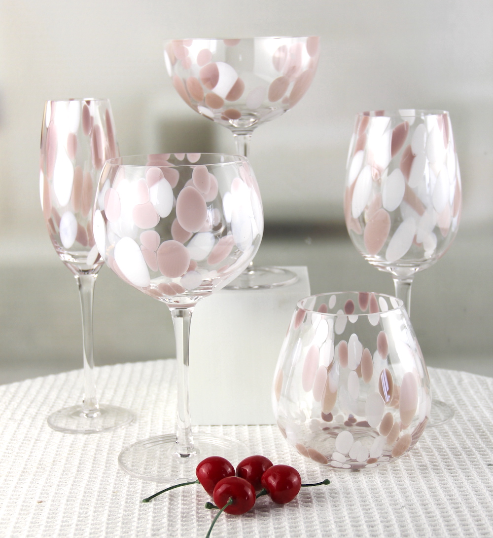 Custom Colored Wine Glasses Set For Party CXW1806