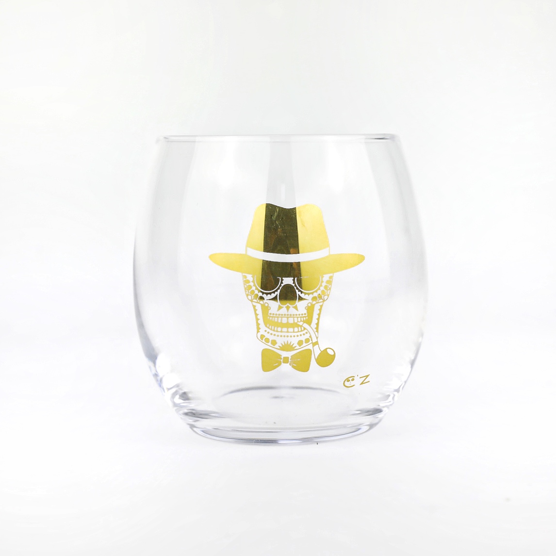 Custom logo 300ml crystal whiskey glass CXW1819