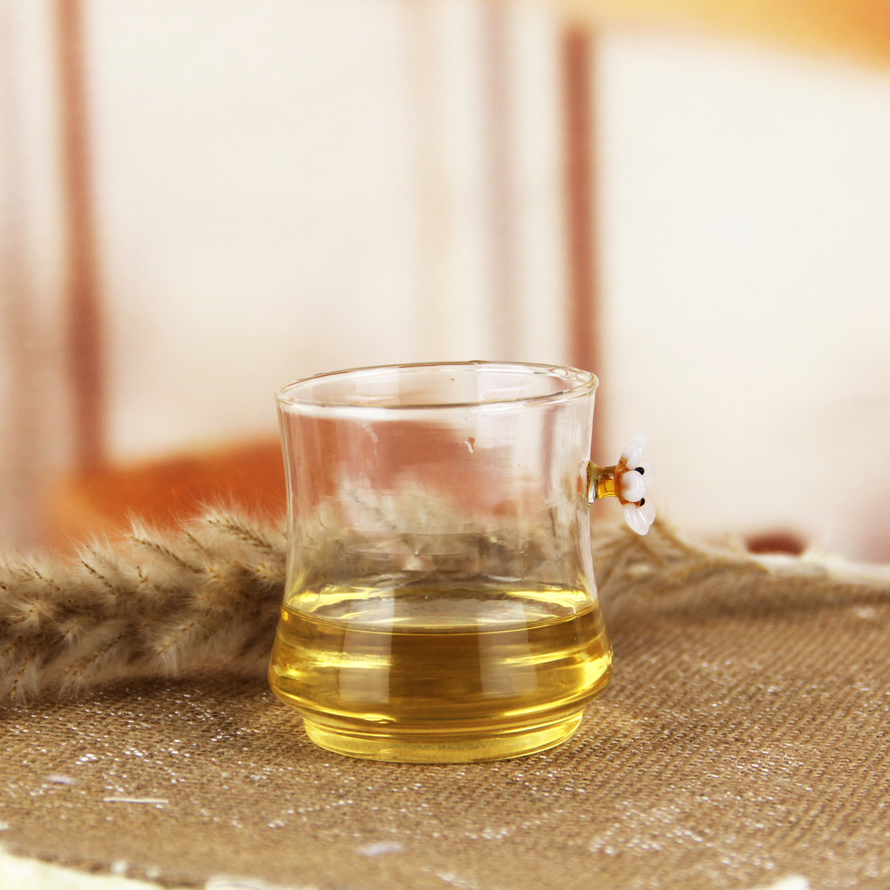 Creative Shot Glasses With Daisy Decoration WG590