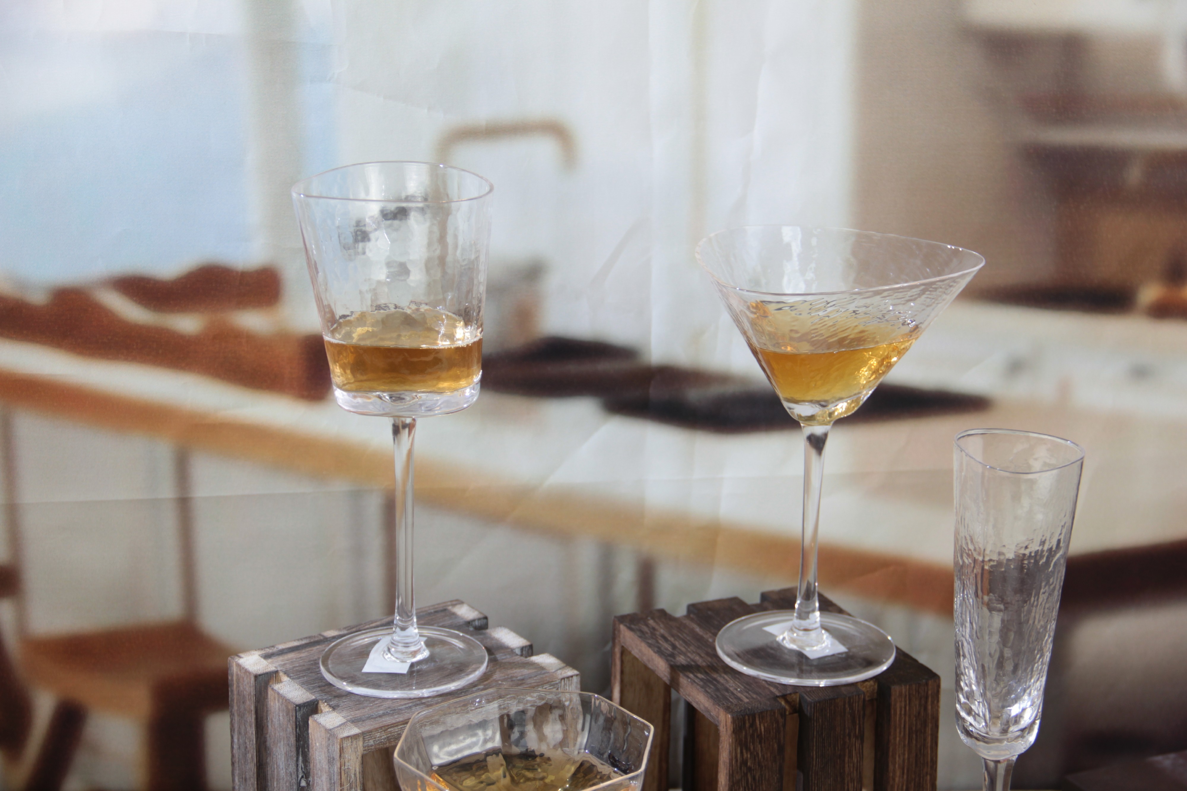 Embossed Crystal Goblet