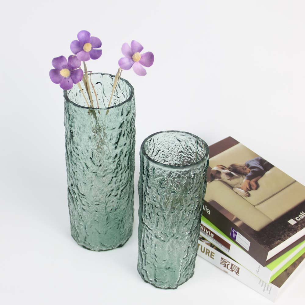 Luxury Glass Vase For Decorative Cylinder Vase HP491