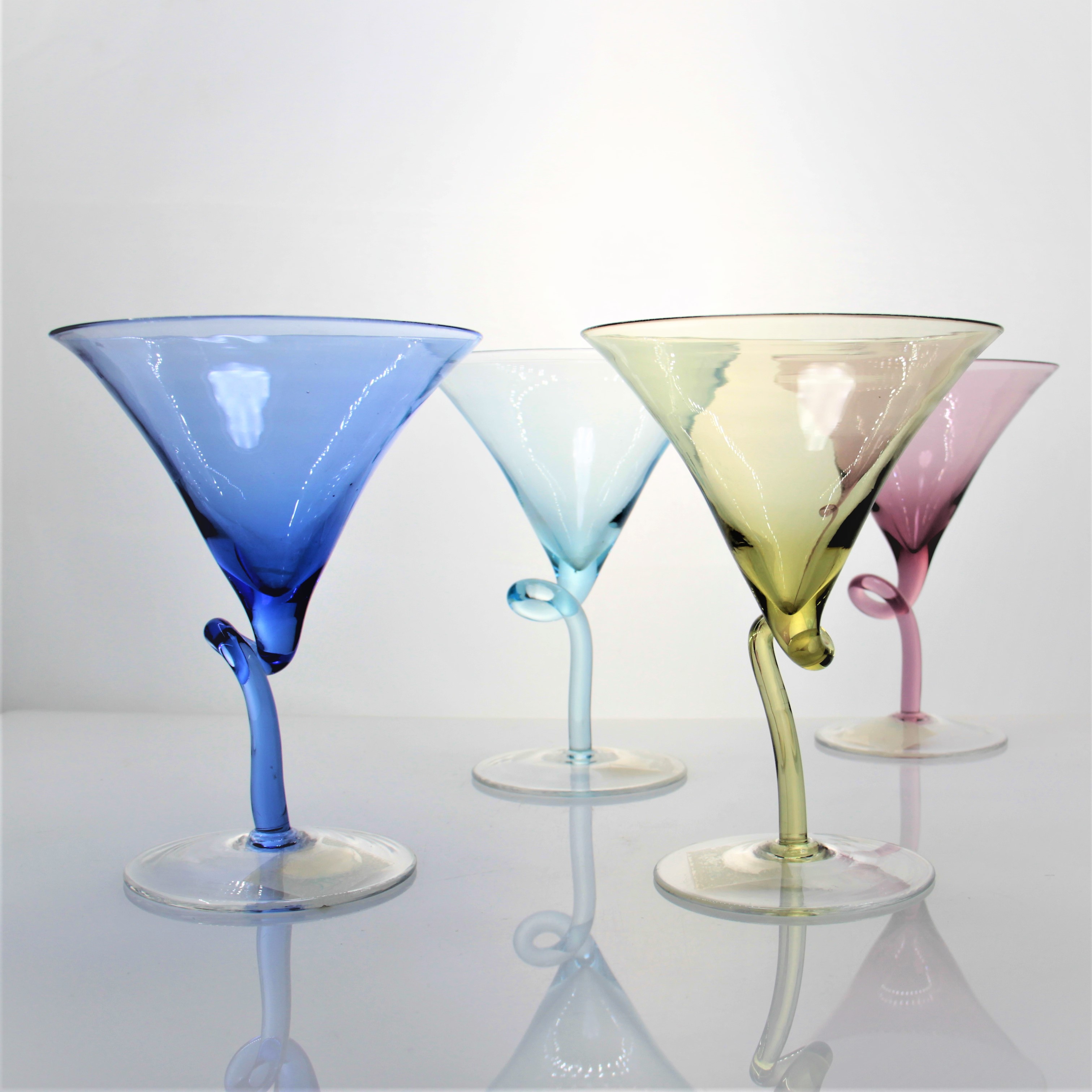 Unique Colored 190ML Crystal martini Glasses Coupe Cocktail Glasses DSC00945