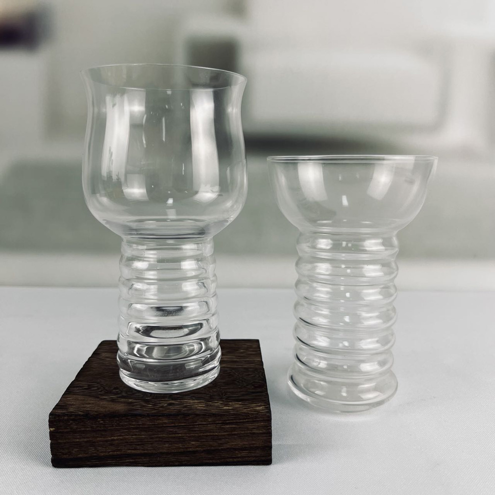 Personalised Transparent 390ml Crystal Glass Beer Glasses CXW1476