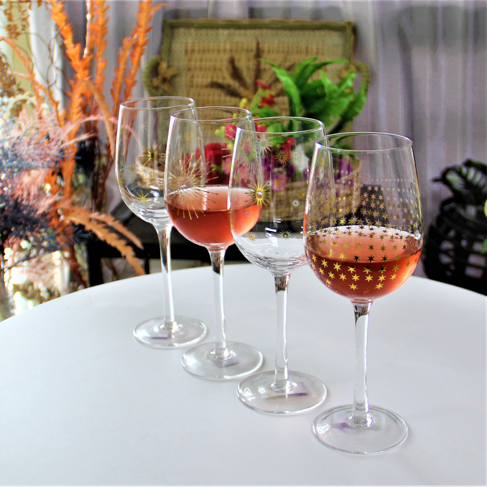 Christmas Crystal Red Wine Glass CXW1272