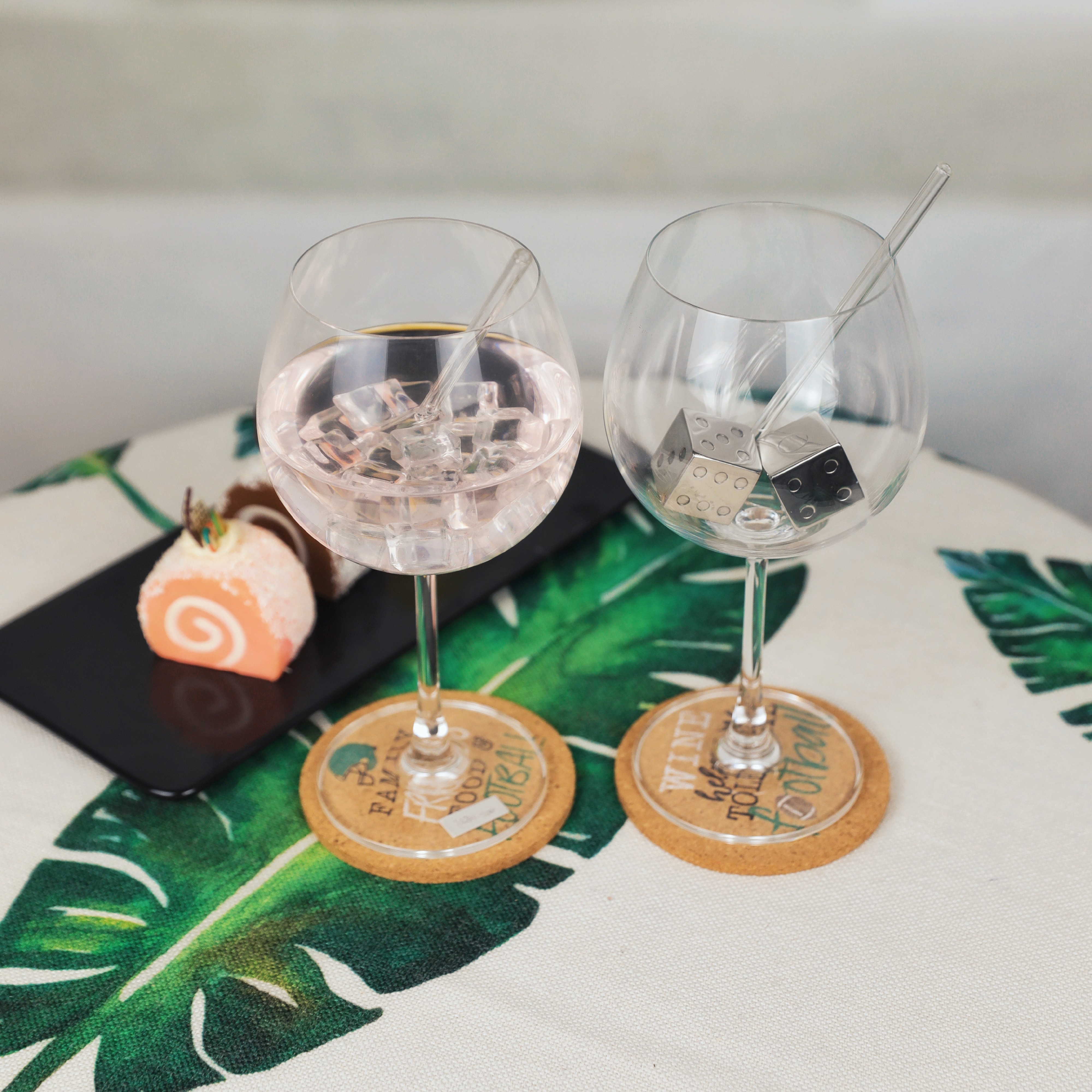 Transparent Balloon Gin Tonic Glass HJB1173