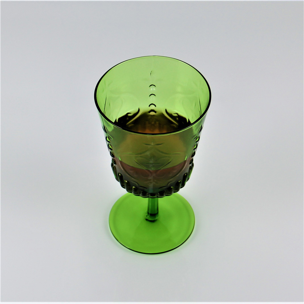 Embossed Red Wine Glass Goblet JCS009