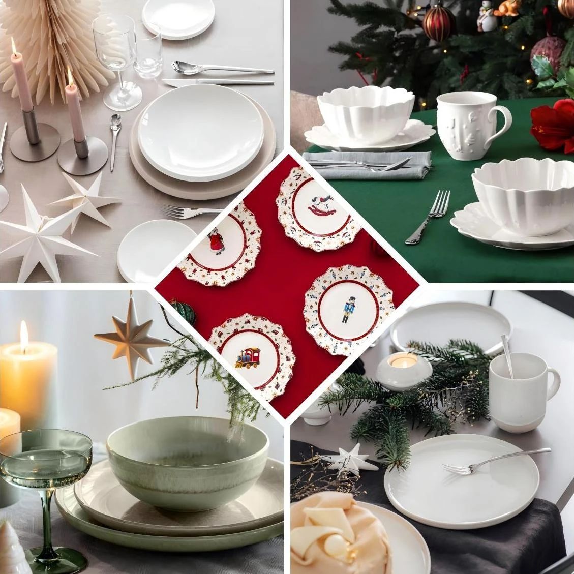 Villeroy & Boch's three major Christmas themes