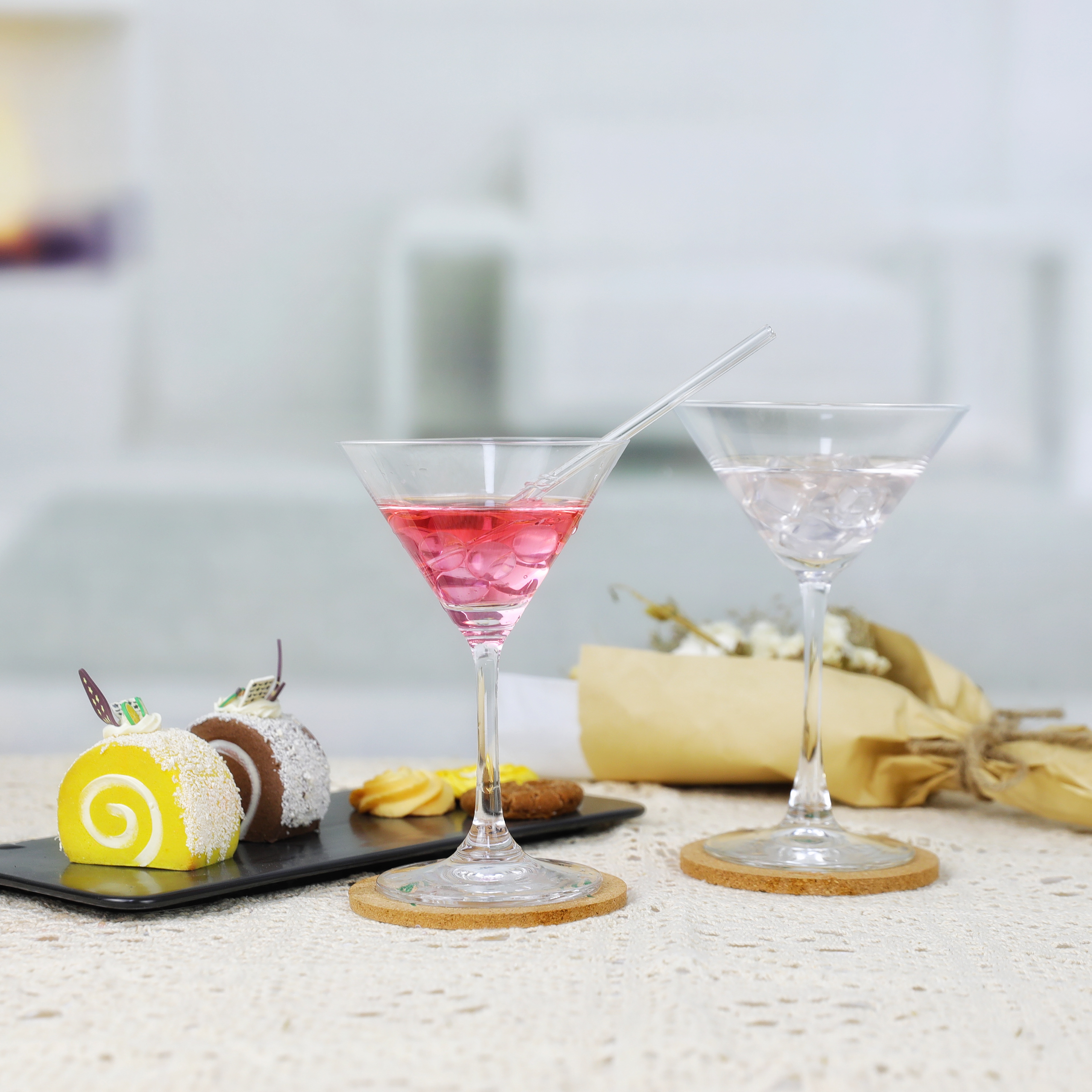 Crystal martini Glasses For Wedding XB335