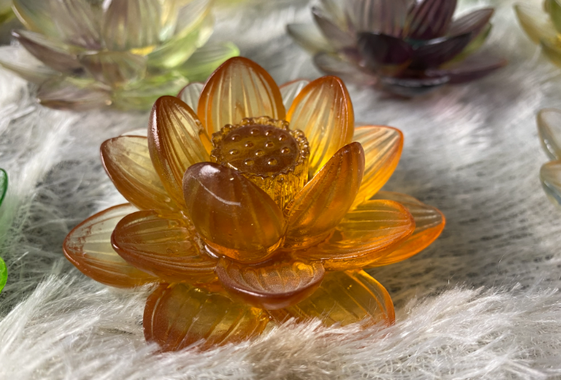 The magical and sacred glassware - Colored Glaze