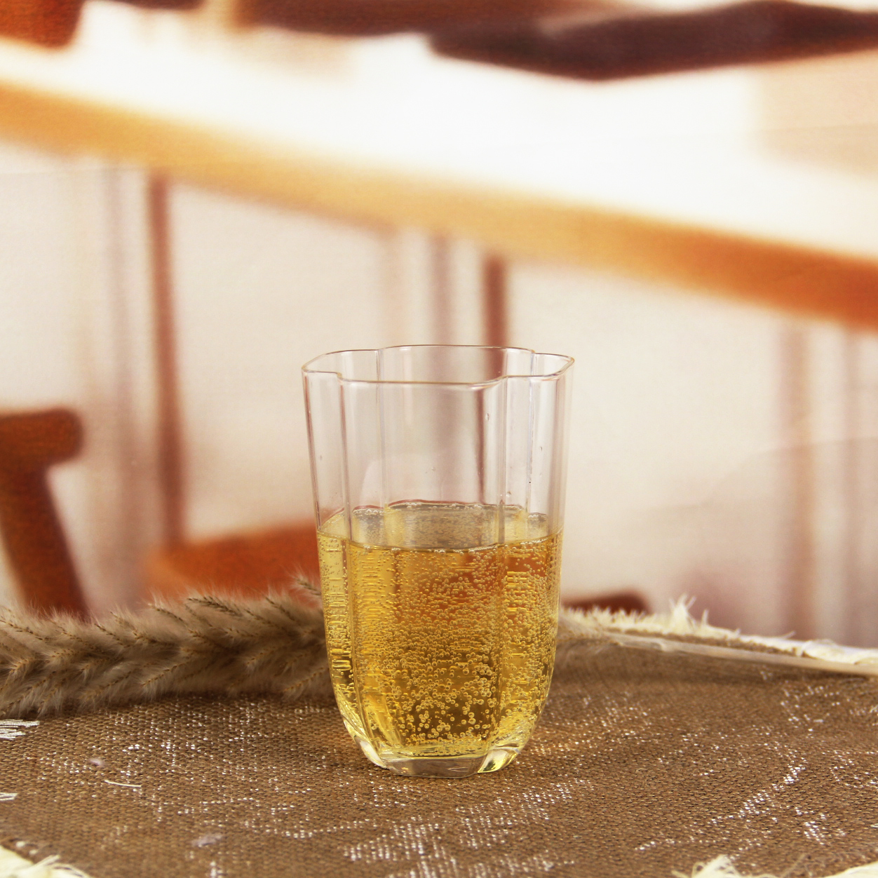 Creative Petal-Shaped Shot Glass for Parties WG390