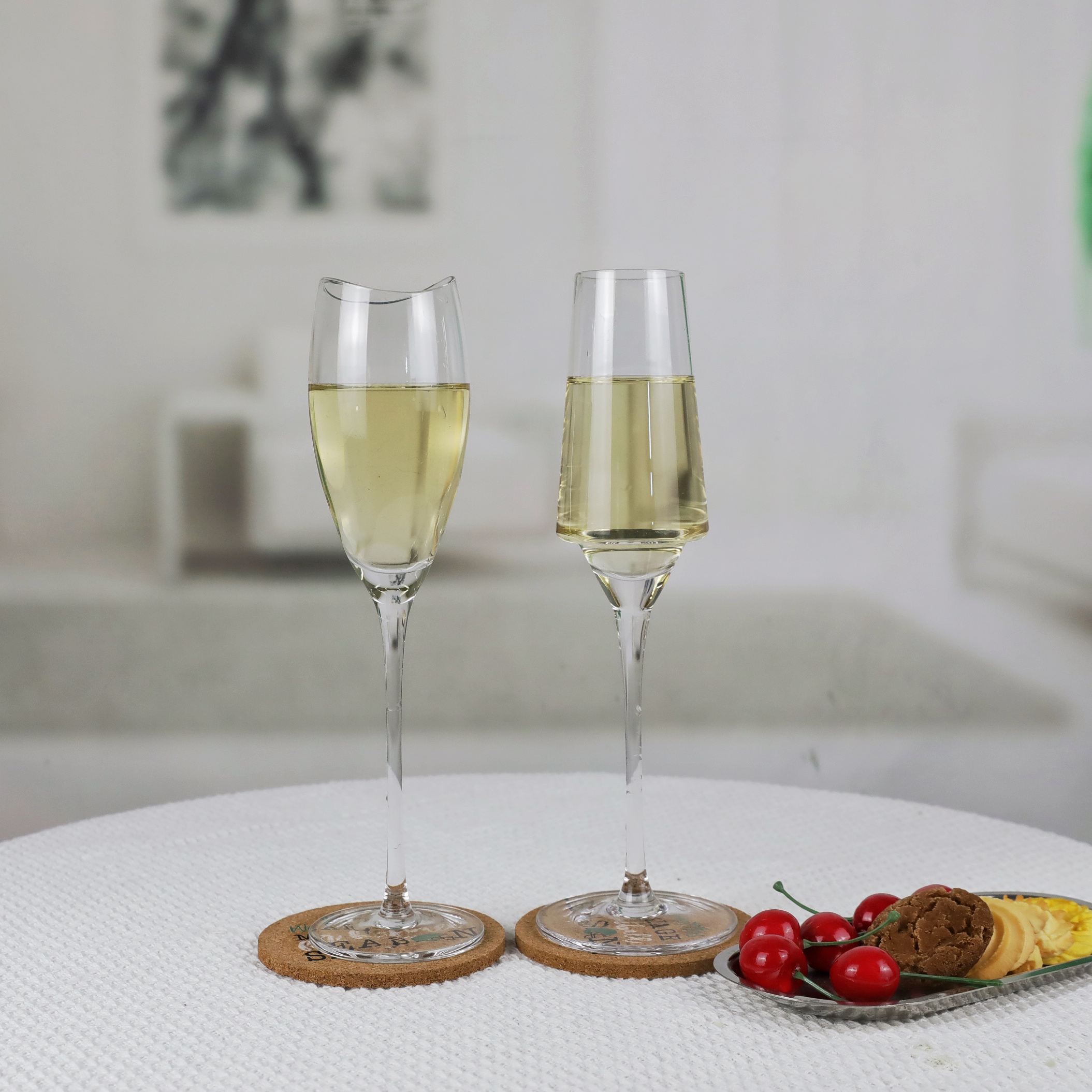 Handmade Classic Champagne Glasses & Flutes