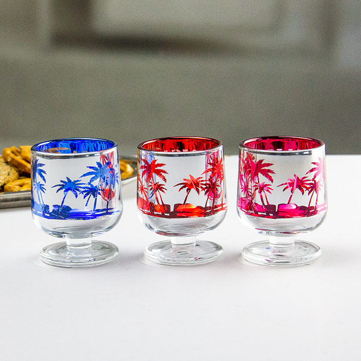 Customized Printing logo Creative Shot Glass Cup ST298