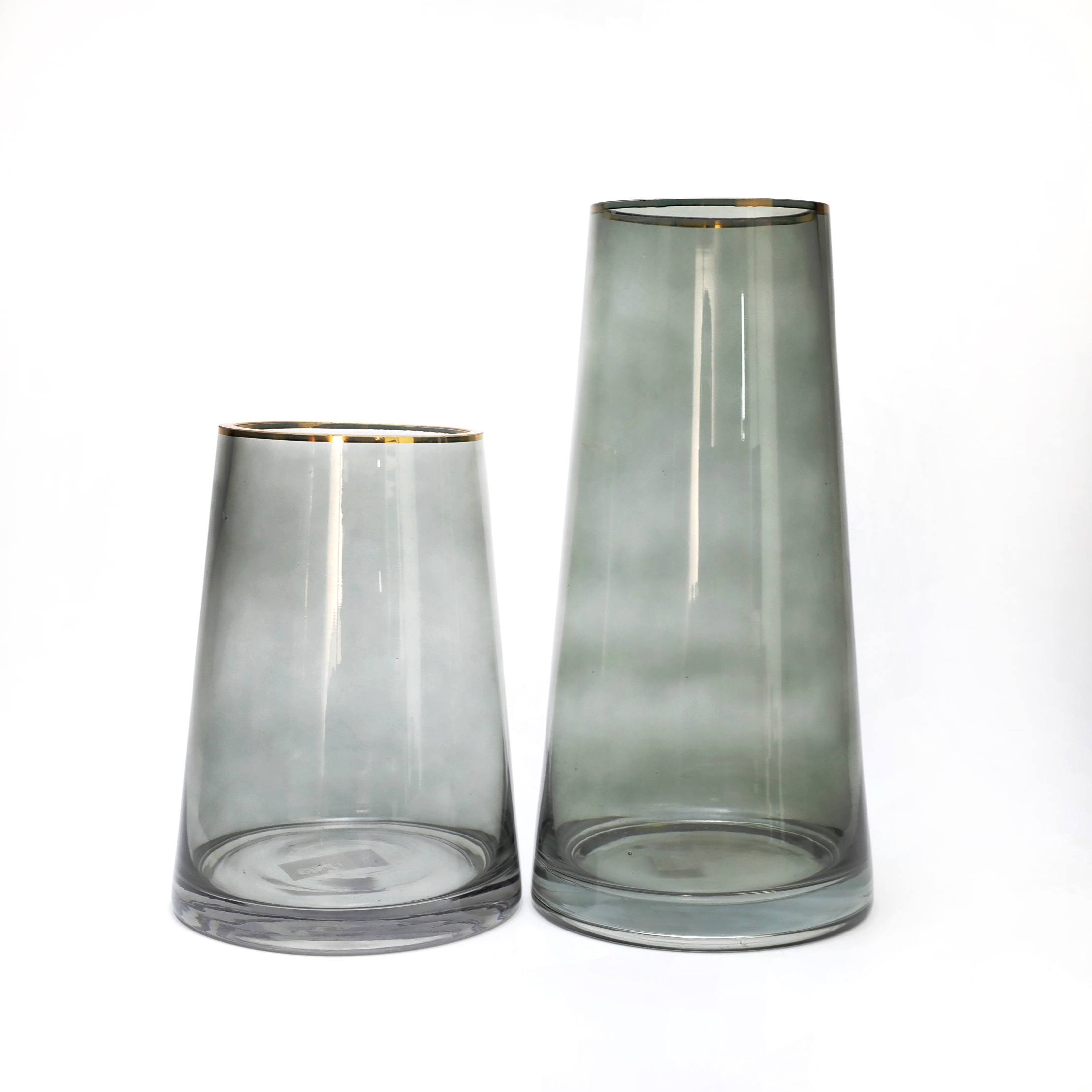 Vintage Glass Vase for Home Decor HP405